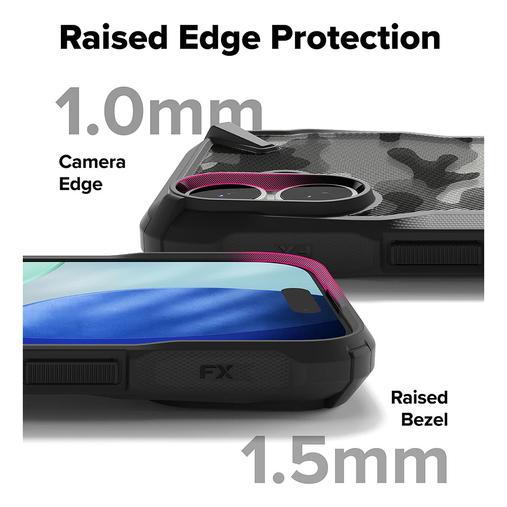 Case Ringke Fusion X Para Iphone 17 Normal 6.3 Camo 9