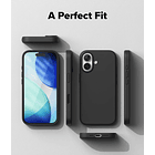 Case Ringke Silicone Magsafe Para Iphone 17 Normal 6.3 Negro 7