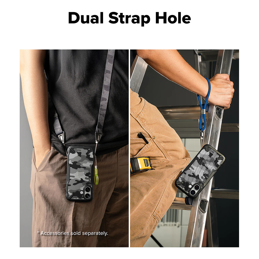 Case Ringke Fusion X Para Iphone 17 Normal 6.3 Camo 10