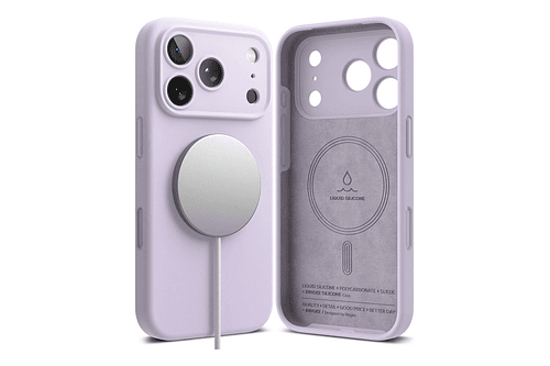 Case Ringke Silicone Magsafe Para Iphone 17 Pro Max 6.9 Purple