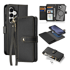 Case + Flip Cover Magsafe Leather Para Galaxy S25 Normal (2025 1