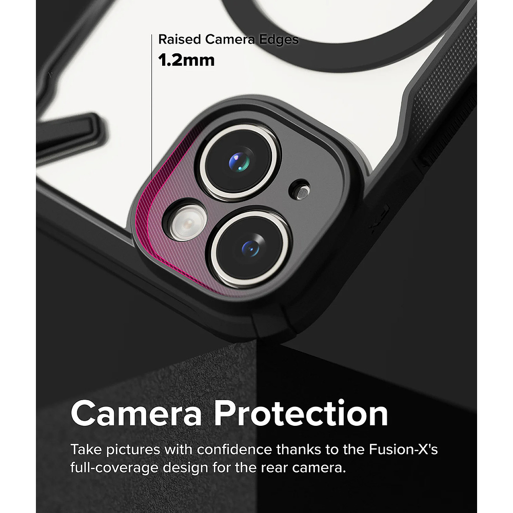 Case Ringke Fusion X Magsafe Para Iphone 15 Normal 6.1 3