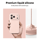 Case Ringke Silicone Magsafe Para Iphone 17 Pro Max 6.9 Pink 4