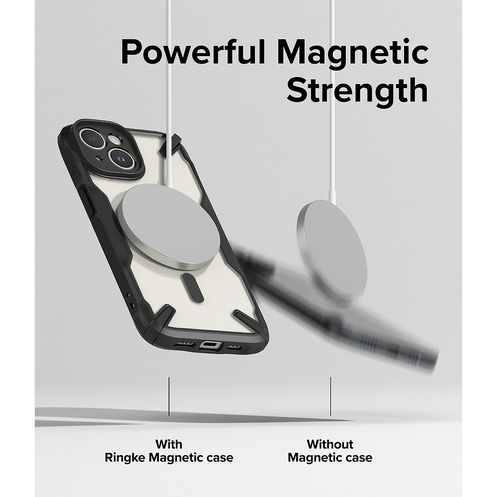 Case Ringke Fusion X Magsafe Para Iphone 15 Normal 6.1 4