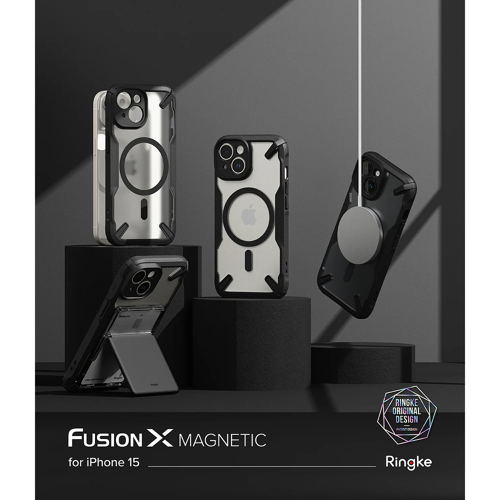 Case Ringke Fusion X Magsafe Para Iphone 15 Normal 6.1 5