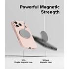 Case Ringke Silicone Magsafe Para Iphone 17 Pro Max 6.9 Pink 6