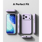 Case Ringke Silicone Magsafe Para Iphone 17 Pro Max 6.9 Purple 7