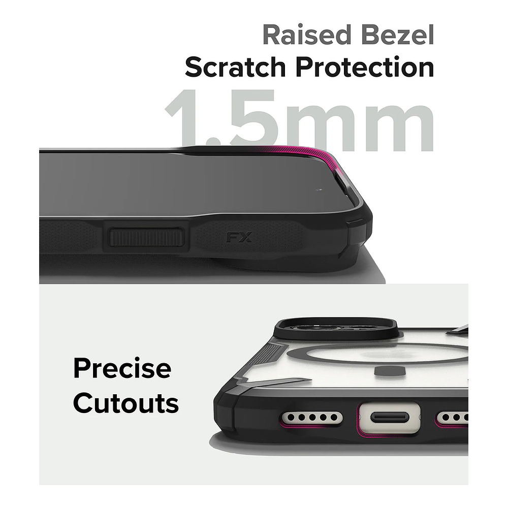 Case Ringke Fusion X Magsafe Para Iphone 15 Normal 6.1 7