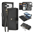 Case + Flip Cover Magsafe Leather Para Iphone 17 Pro Max 6.9 1