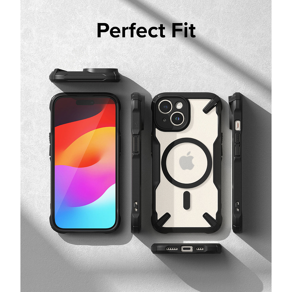Case Ringke Fusion X Magsafe Para Iphone 15 Normal 6.1 8