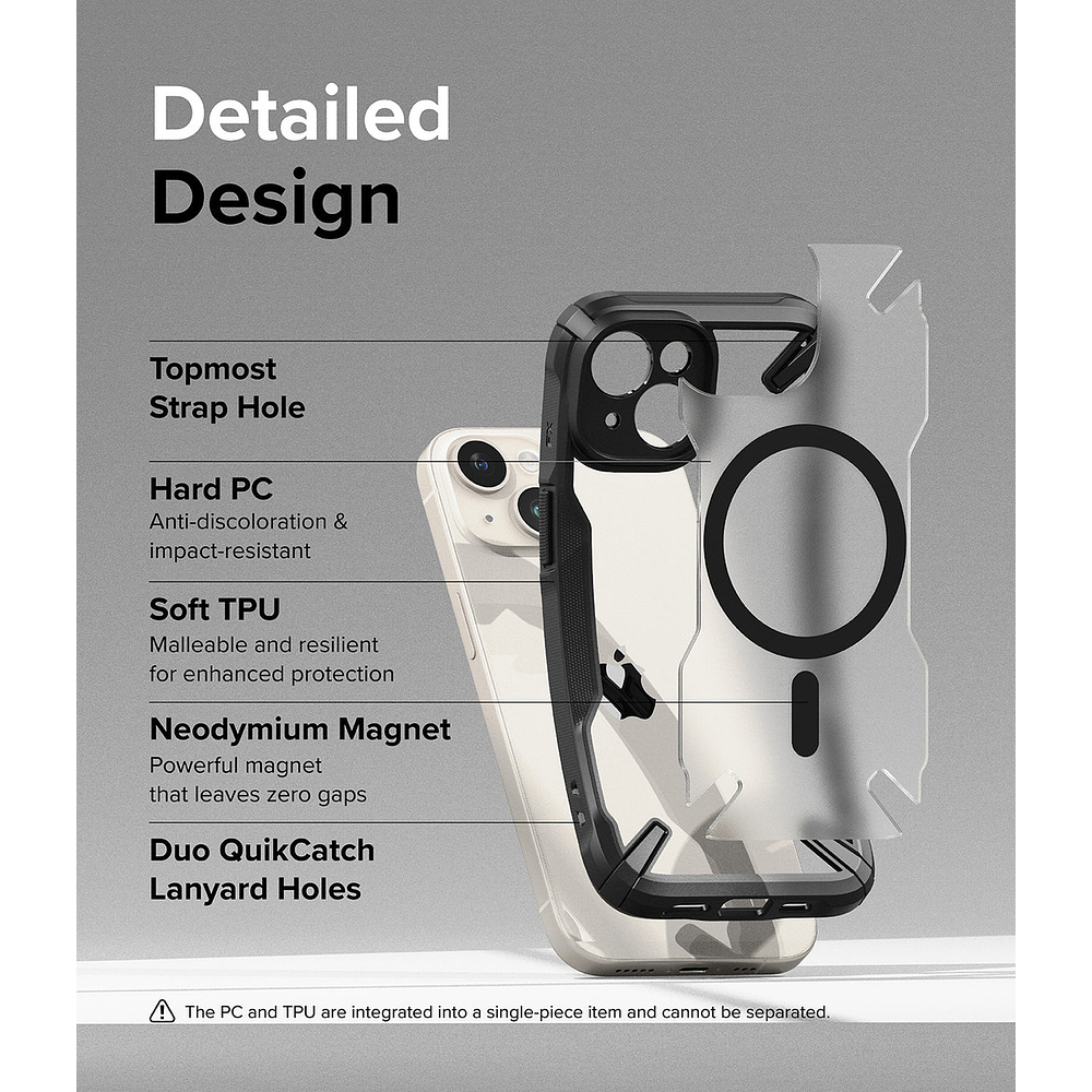 Case Ringke Fusion X Magsafe Para Iphone 15 Normal 6.1 10