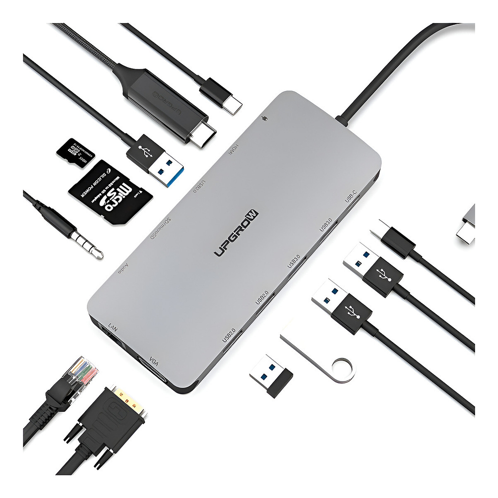 Hub Upgrow Usb Tipo C 13en1 Para Galaxy Tab S11 Ultra X930 1
