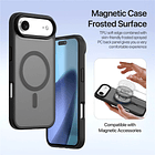 Case + Flip Cover Magsafe Leather Para Iphone 17 Air 6.5 6
