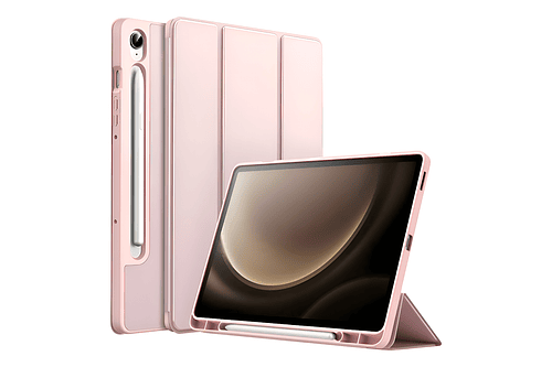 Smart Case Para Galaxy Tab S10 Lite X400 X406 (2025) Rose