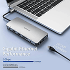 Hub Upgrow Usb Tipo C 13en1 Para Galaxy Tab S11 Ultra X930 5