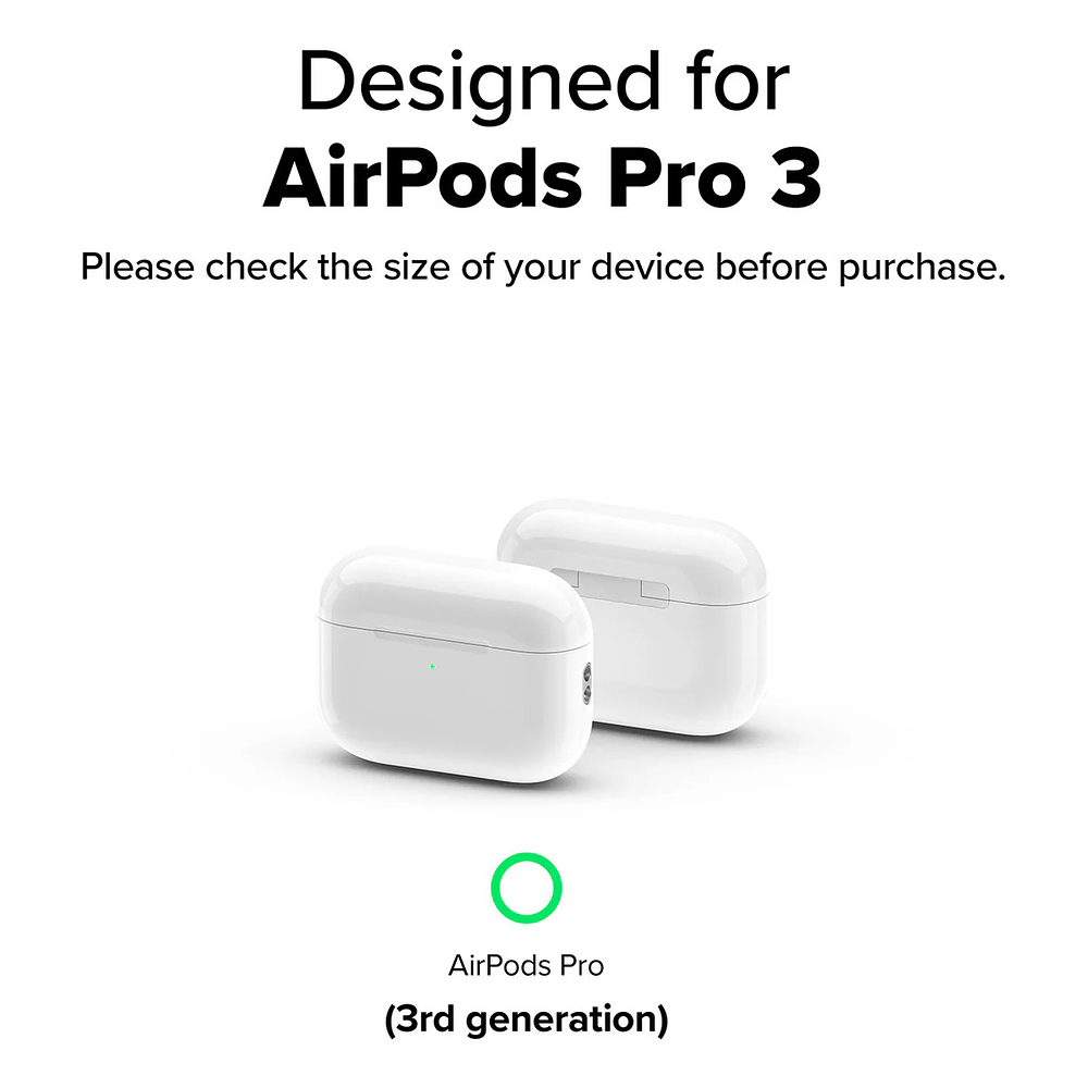 Case Ringke Onyx Magsafe Para Airpods Pro 3ra Gen (2025) Coral 2