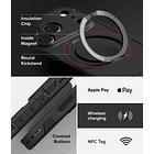 Case Ringke Alles Magsafe Para Iphone 17 Pro Max 6.9 Black 8