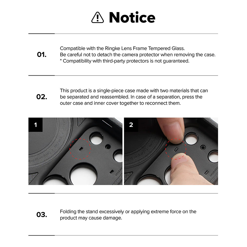 Case Ringke Alles Magsafe Para Iphone 17 Pro Max 6.9 Black 9