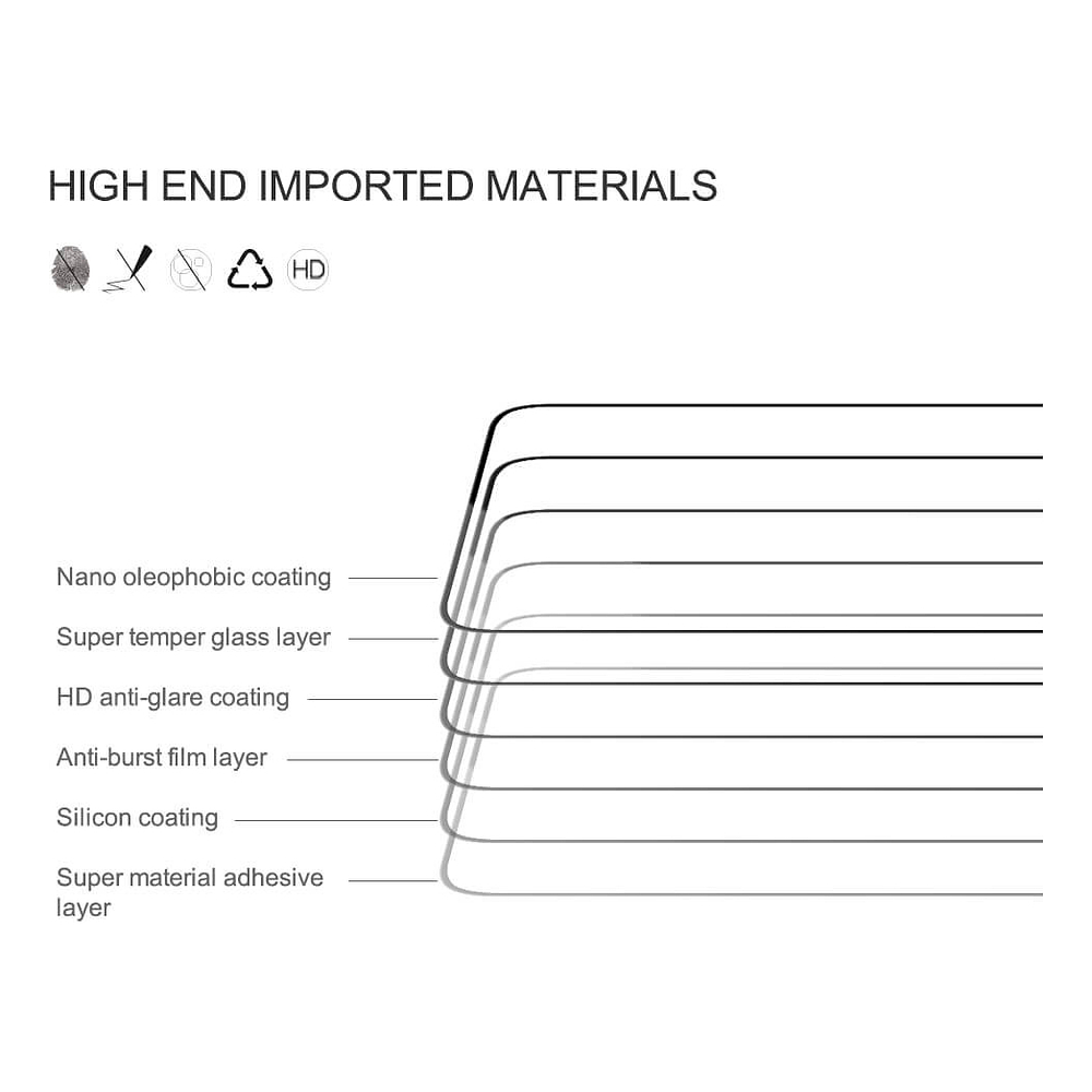 Mica Protector Glass Templado 21d Para Galaxy A36 5g 7