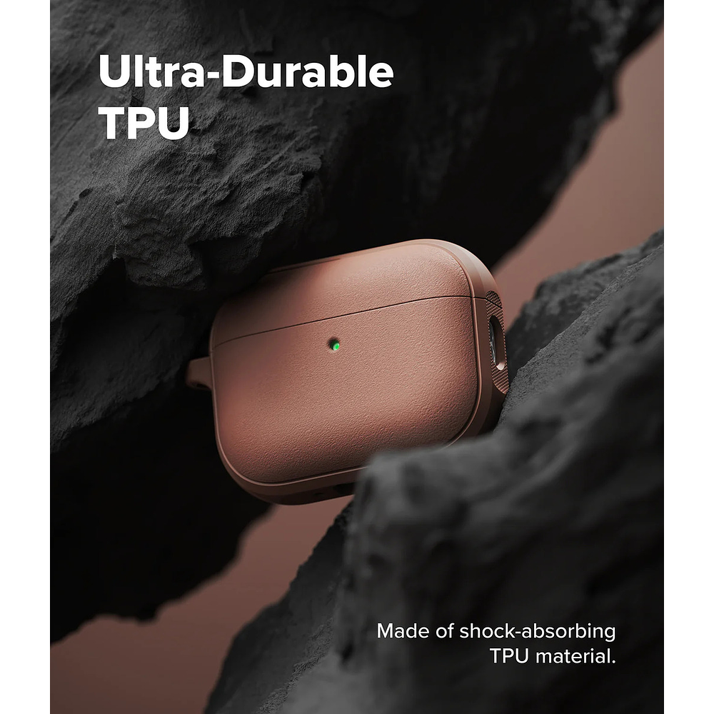 Case Ringke Onyx Magsafe Para Airpods Pro 3ra Gen (2025) Coral 4