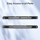 Case Para Galaxy Tab A11 8.7 X130 X133 Funda Estuche Negro 2