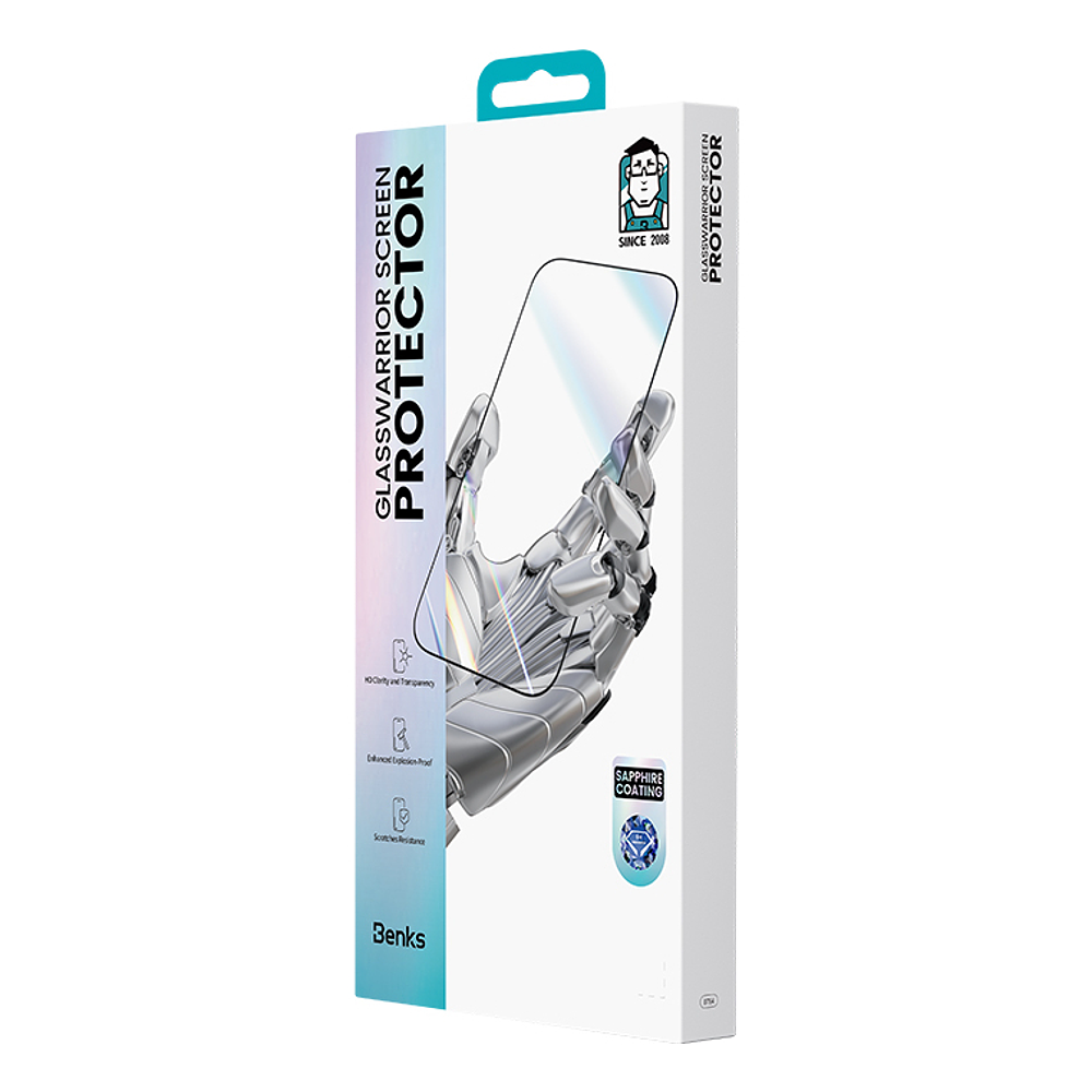 Mica Protector Pantalla Benks Zafiro Iphone 17 Pro Max 6.9 7