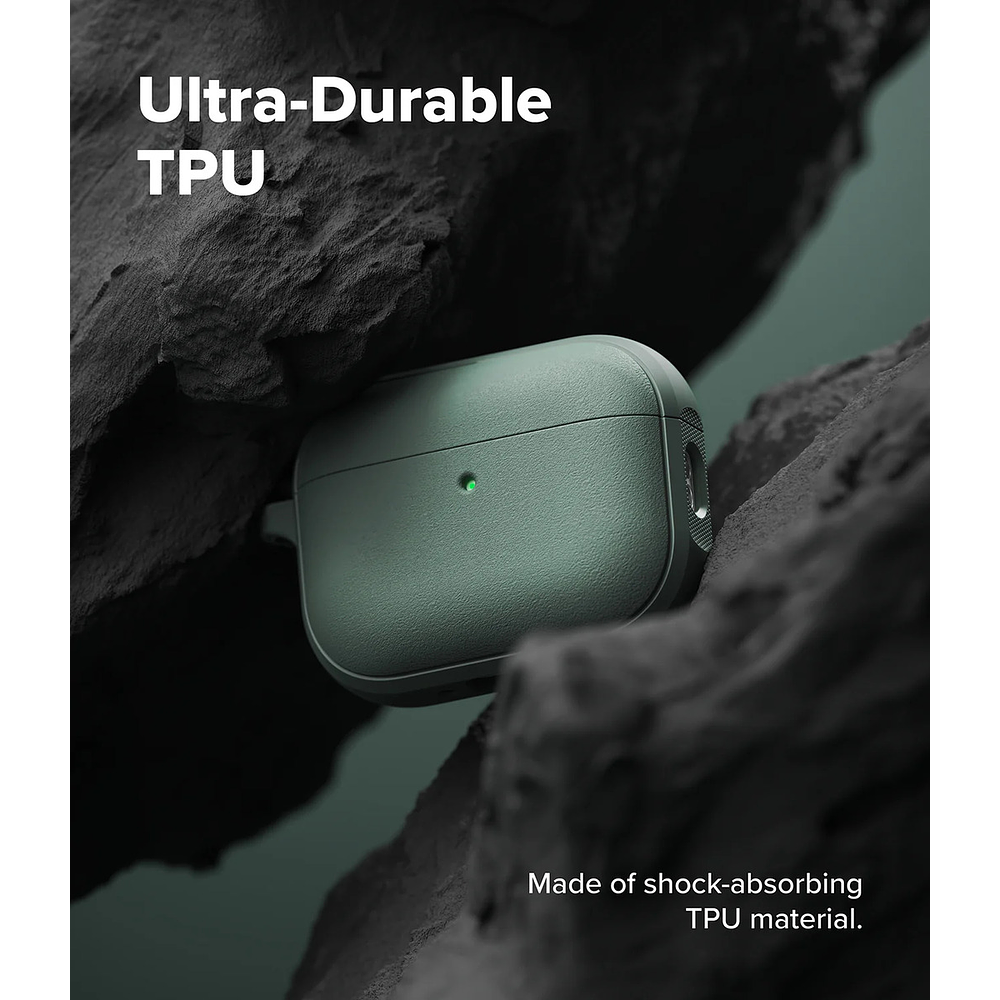 Case Ringke Onyx Magsafe Para Airpods Pro 3ra Gen (2025) Green 6