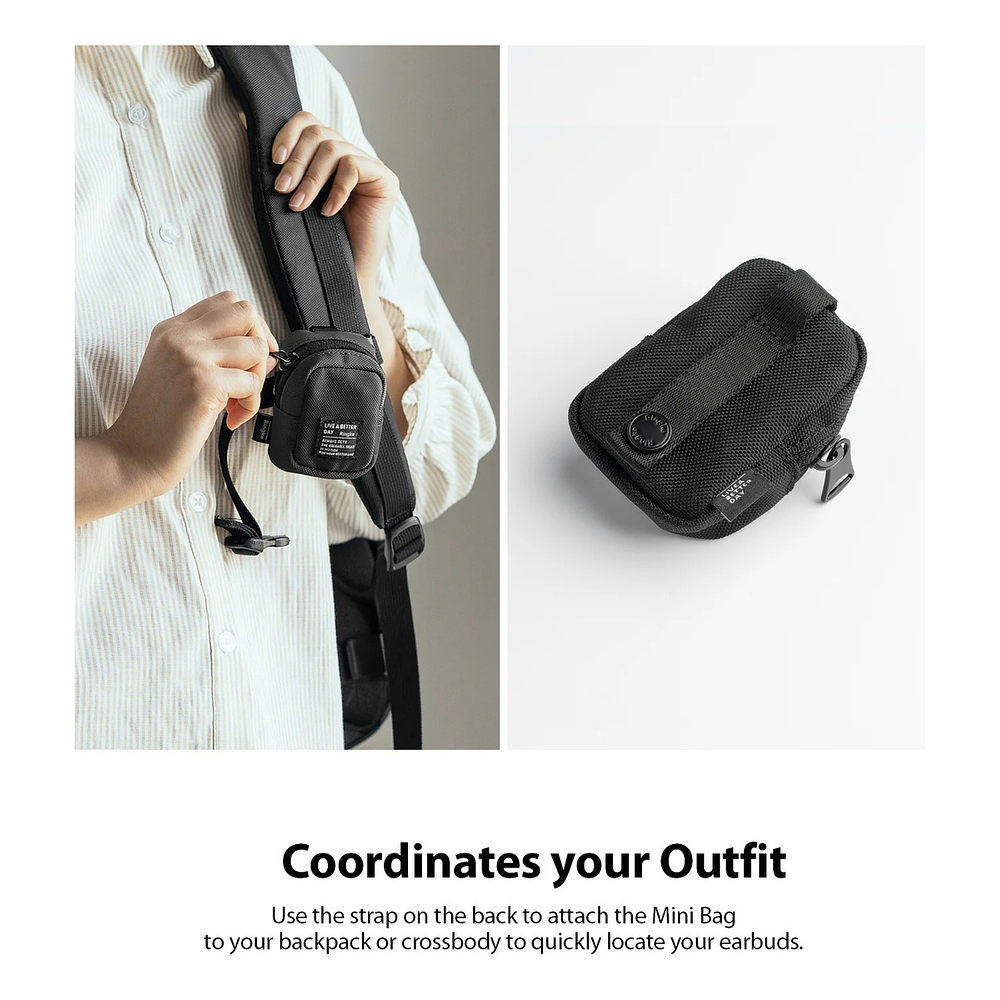 Case Ringke Mini Bolso Block Para Airpods Pro 3ra Gen 2025 5