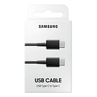 Samsung Cable Usb C 60w 3a 1.2m Para Galaxy S25 Fe (2025) 1