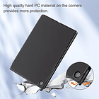 Case Para Galaxy Tab A11 8.7 X130 X133 Funda Estuche Negro 3