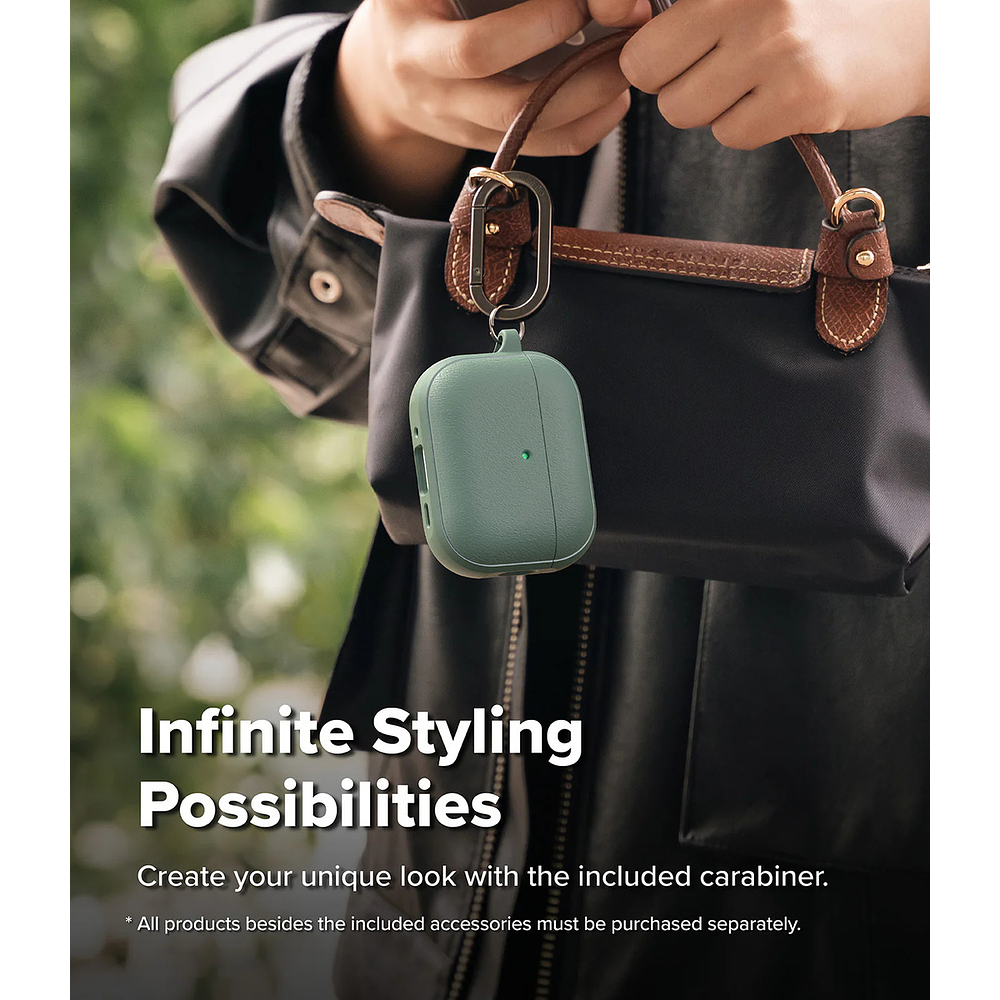 Case Ringke Onyx Magsafe Para Airpods Pro 3ra Gen (2025) Green 7