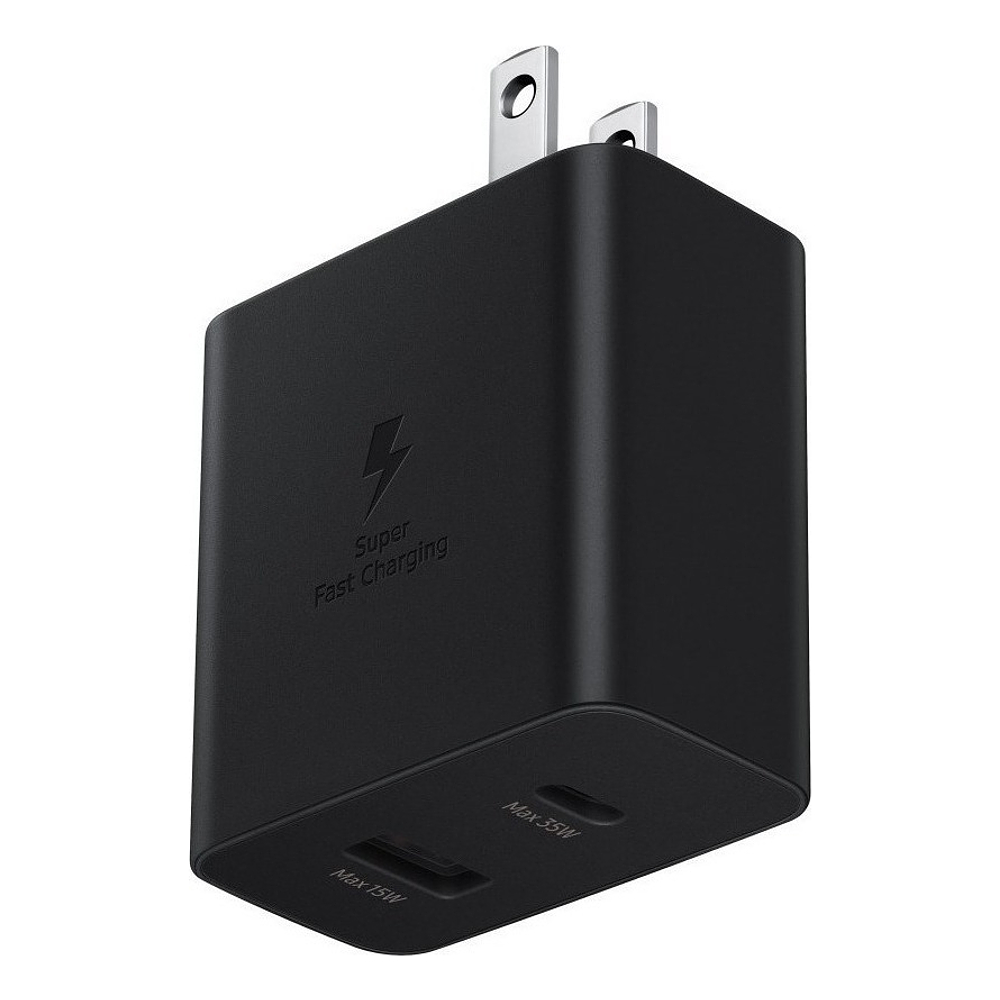 Cargador de Pared Samsung 35watts Duo Para Galaxy Z Flip7 Fold7 Negro 2
