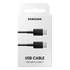 Samsung Cable Usb C 60w 3a 1.2m Para Galaxy Flip7 Fold7 3