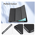 Case Para Galaxy Tab A11 8.7 X130 X133 Funda Estuche Negro 5