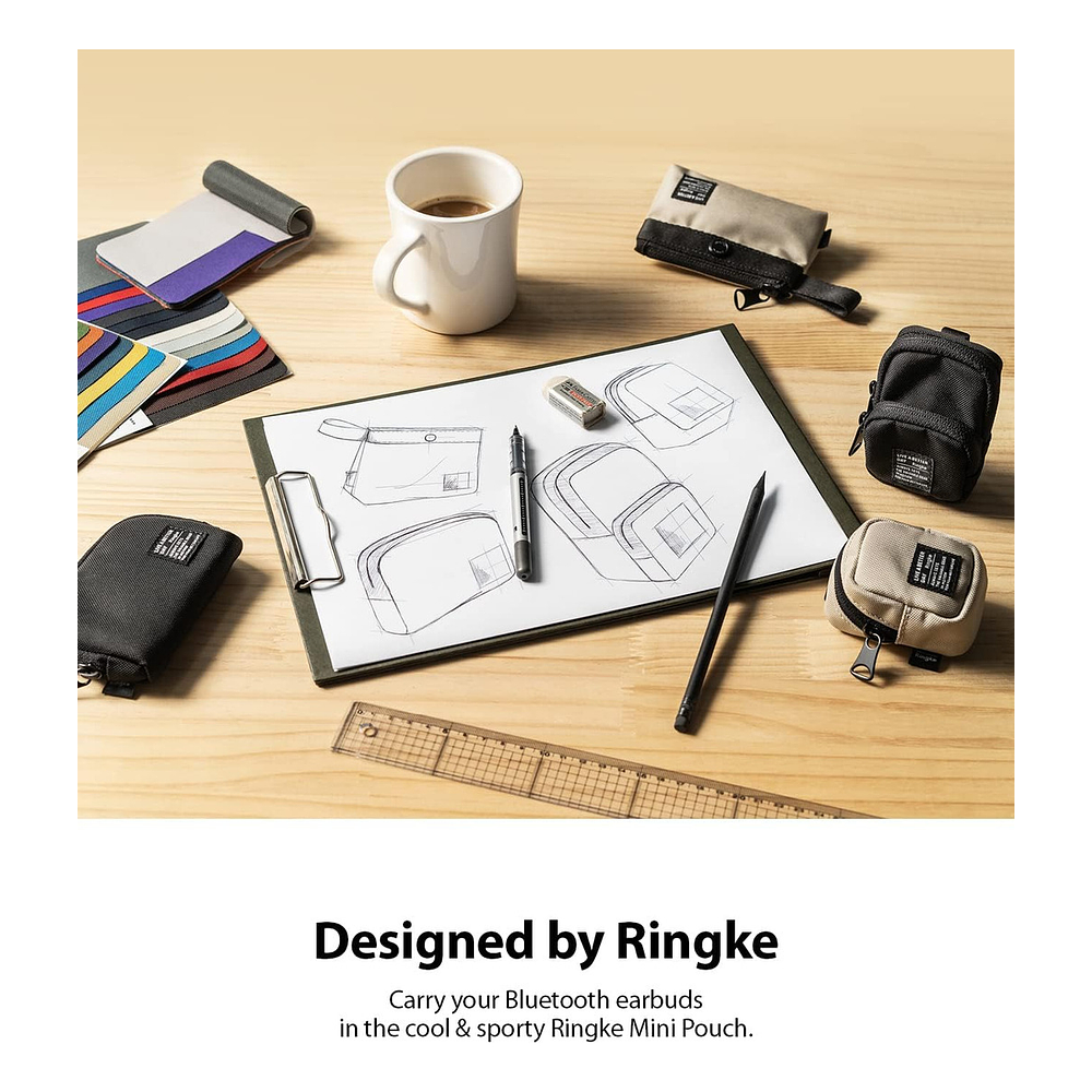 Case Ringke Mini Bolso 2-pocket Para Airpods Pro 3ra Gen 8