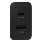 Cargador de Pared Samsung 35watts Duo Para Galaxy Z Flip7 Fold7 Negro 3
