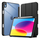 Case Para Ipad A16 Chip 11ma Gen A3354 A3355 A3356 (2025) Clear / Negro 1