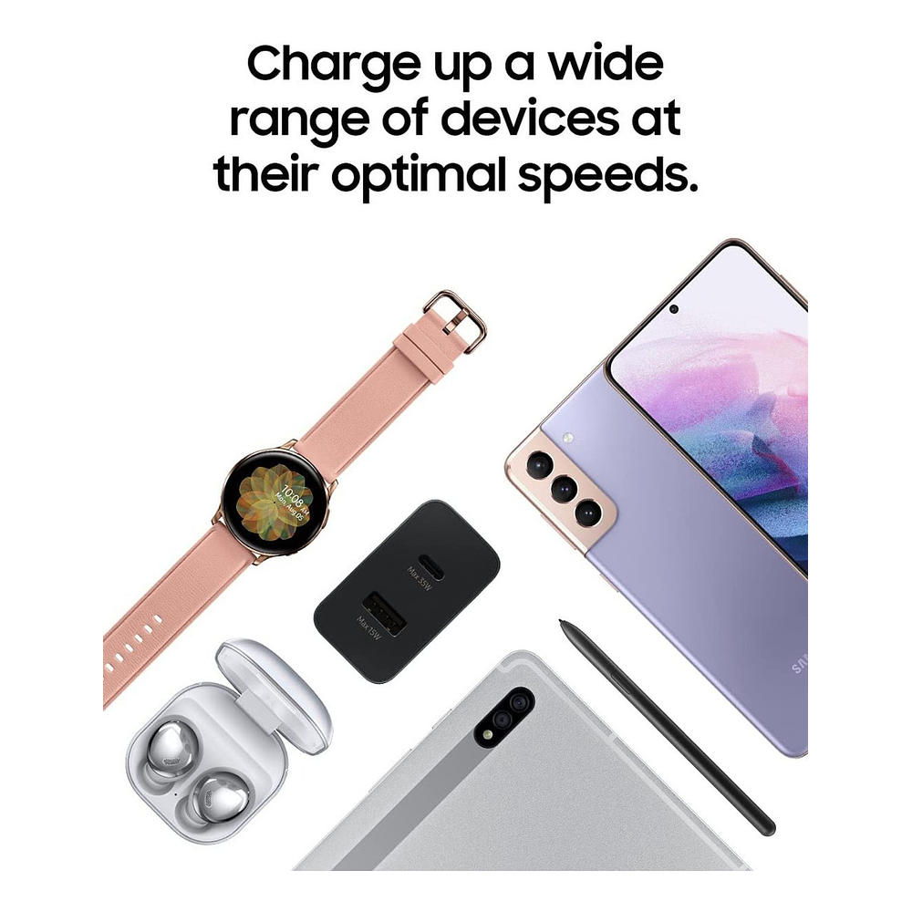 Cargador de Pared Samsung 35watts Duo Para Galaxy Tab S11 Ultra X930  5