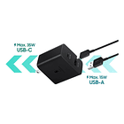 Cargador de Pared Samsung 35watts Duo Para Galaxy Z Flip7 Fold7 Negro 7