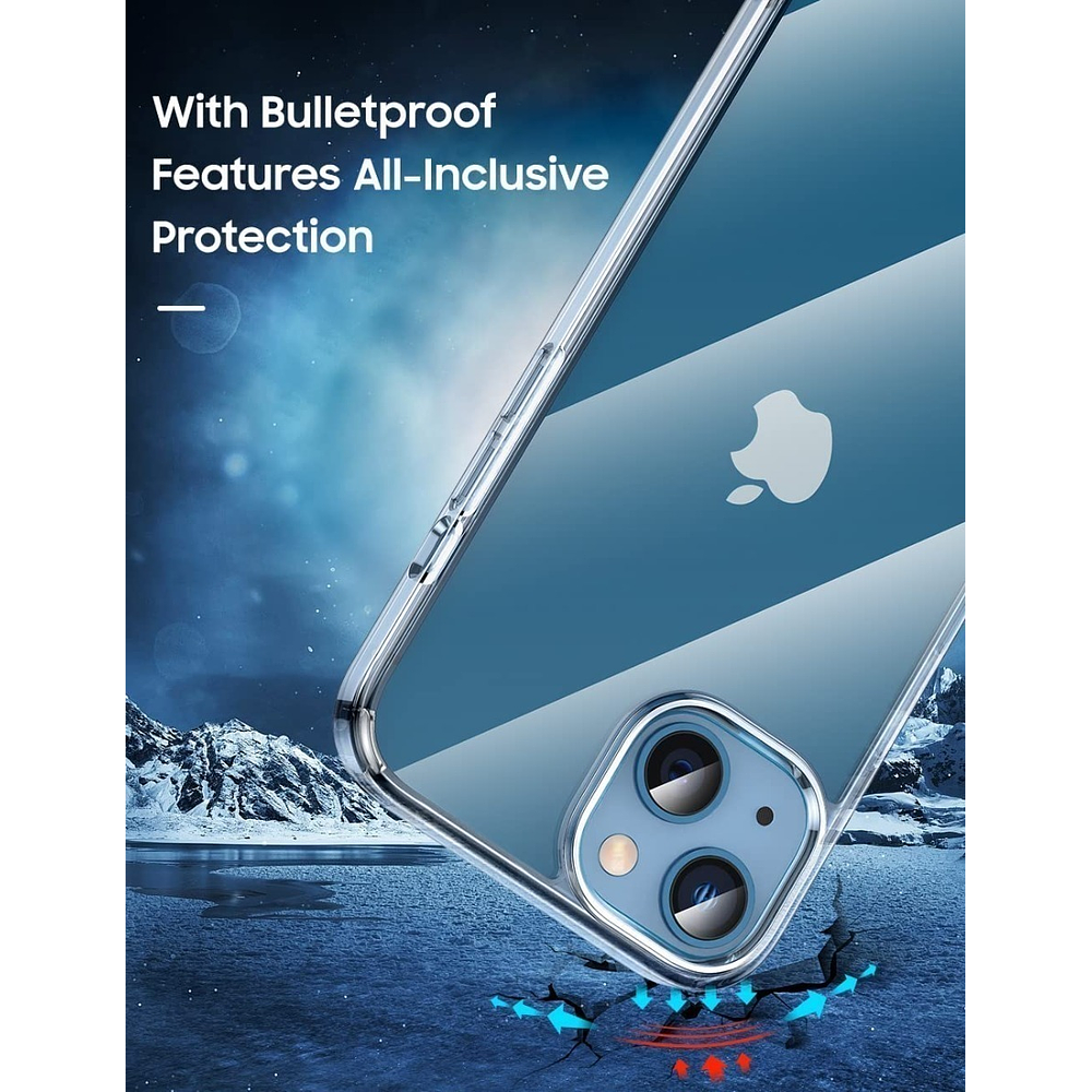 Case Benks Crystal Clear Glass  Para Iphone 12 Mini 5.4 Inch 5