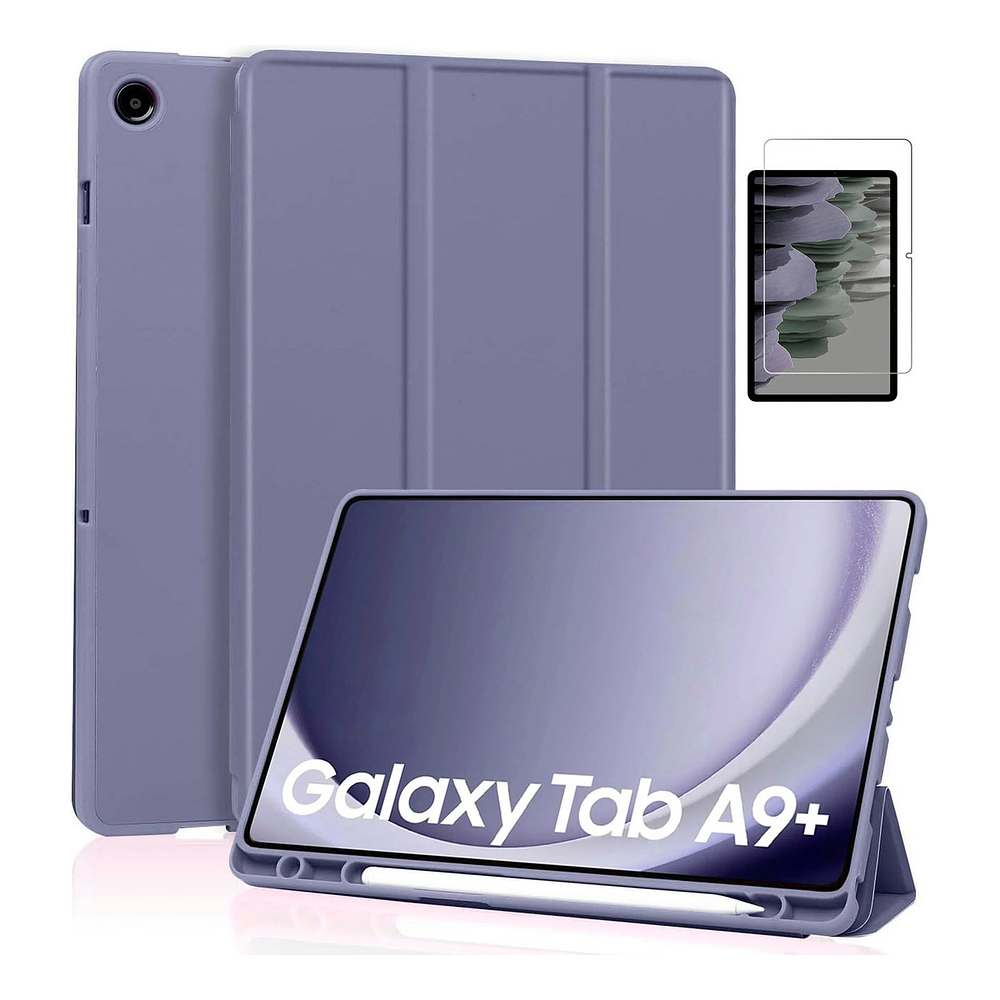 Case Funda Estuche Para Galaxy Tab A11 Plus X230 Set+mica 1