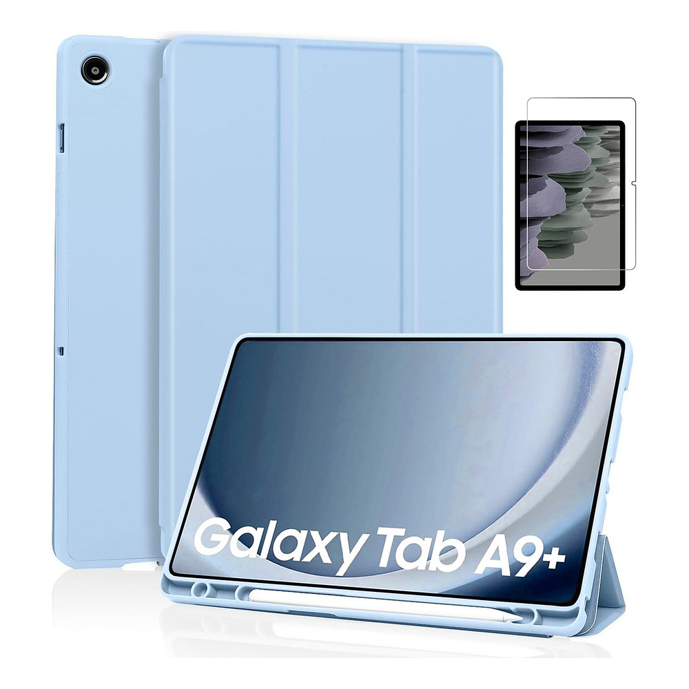 Case Funda Estuche Para Galaxy Tab A11 Plus X230 Set+mica 1