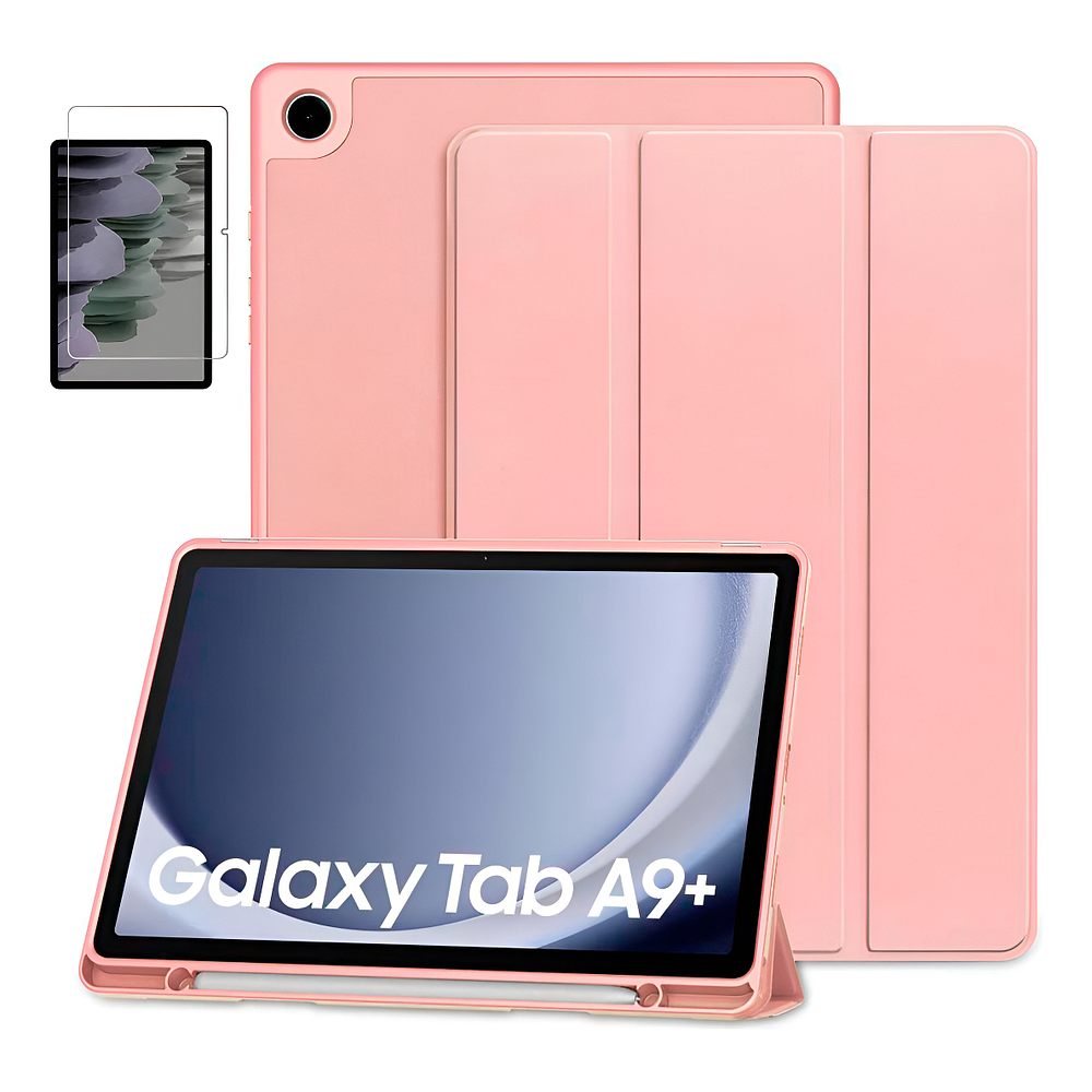 Case Funda Estuche Para Galaxy Tab A11 Plus X230 Set+mica 1