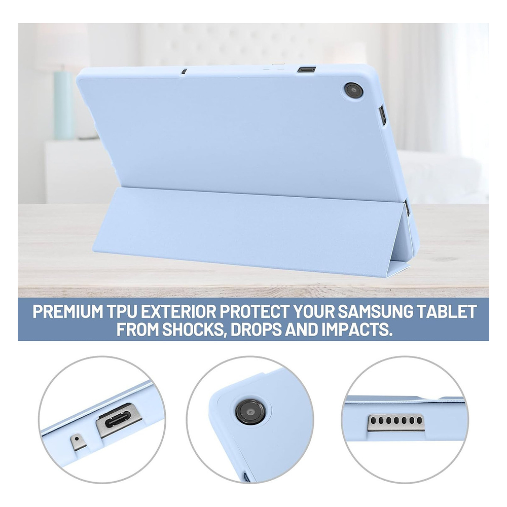 Case Funda Estuche Para Galaxy Tab A11 Plus X230 Set+mica 5