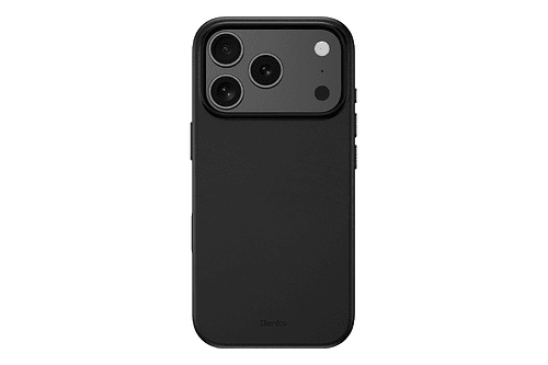 Case Benks Leather X Magsafe Para Iphone 17 Pro Max 6.9 Negro