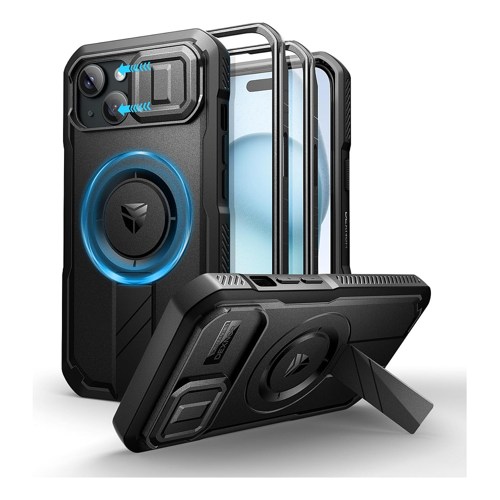 Case Protector 360° Dexnor Magsafe Para Iphone 14 Normal 6.1 1