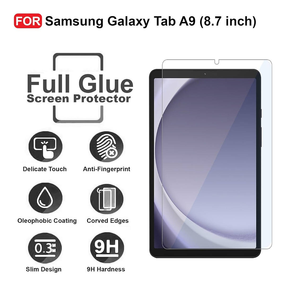 Mica Protector De Pantalla Para Galaxy Tab A11 8.7 X130 X133 4