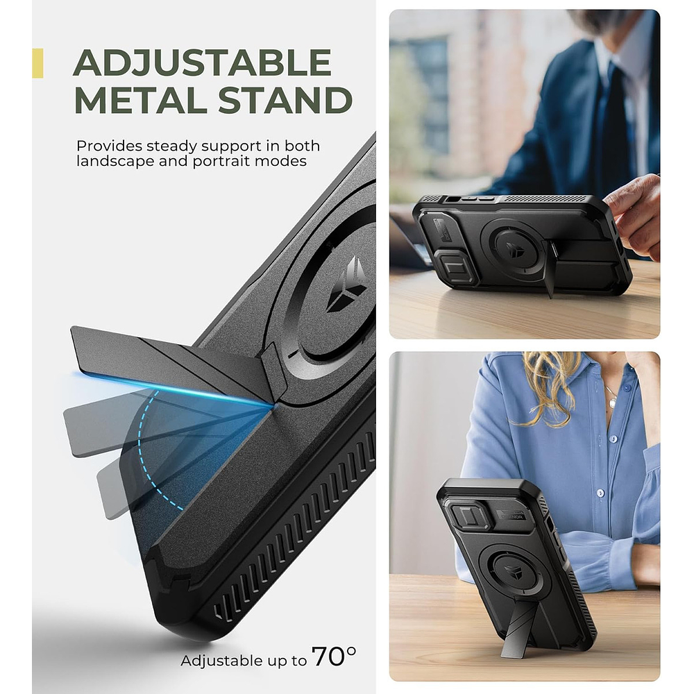 Case Protector 360° Dexnor Magsafe Para Iphone 14 Normal 6.1 3