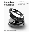 Case Ringke Slim 2-pack Para Galaxy Watch8 44mm Black/clear 7