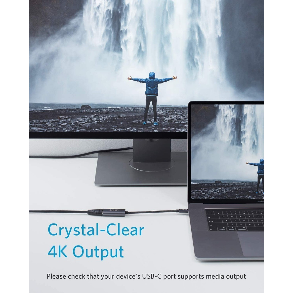 Adaptador Anker Hdmi Usb C Para iPhone 17 Pro Max 6.9 | iPhone 17 Pro 6.3 | iPhone 17 Normal 6.3 | iPhone 17 Air 6.5 6